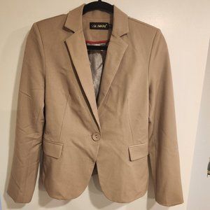 Tan Blazer, size 2